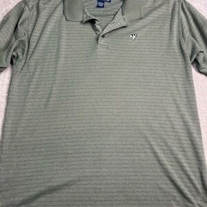 Vintage Big Dogs Green Polo Shirt‎ Embroidered Logo Men's Size XL